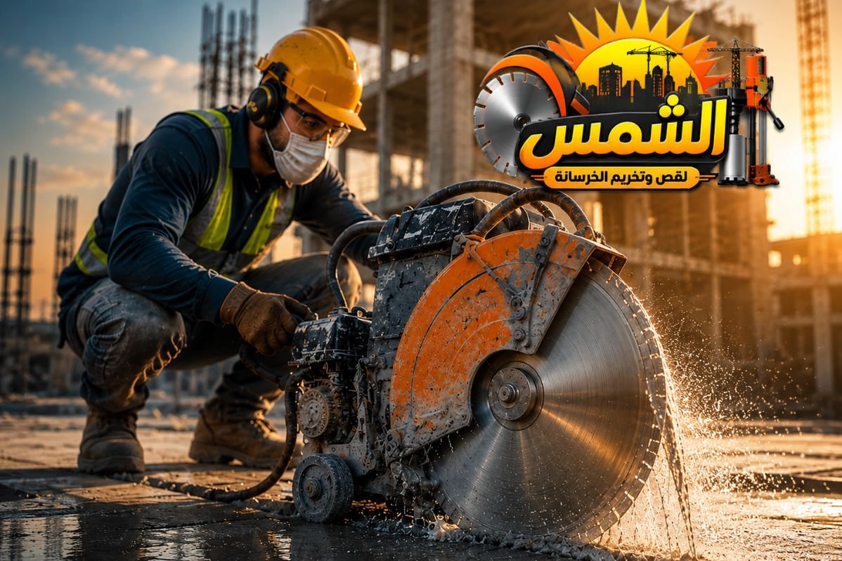 قص وتخريم الخرسانة بجدة